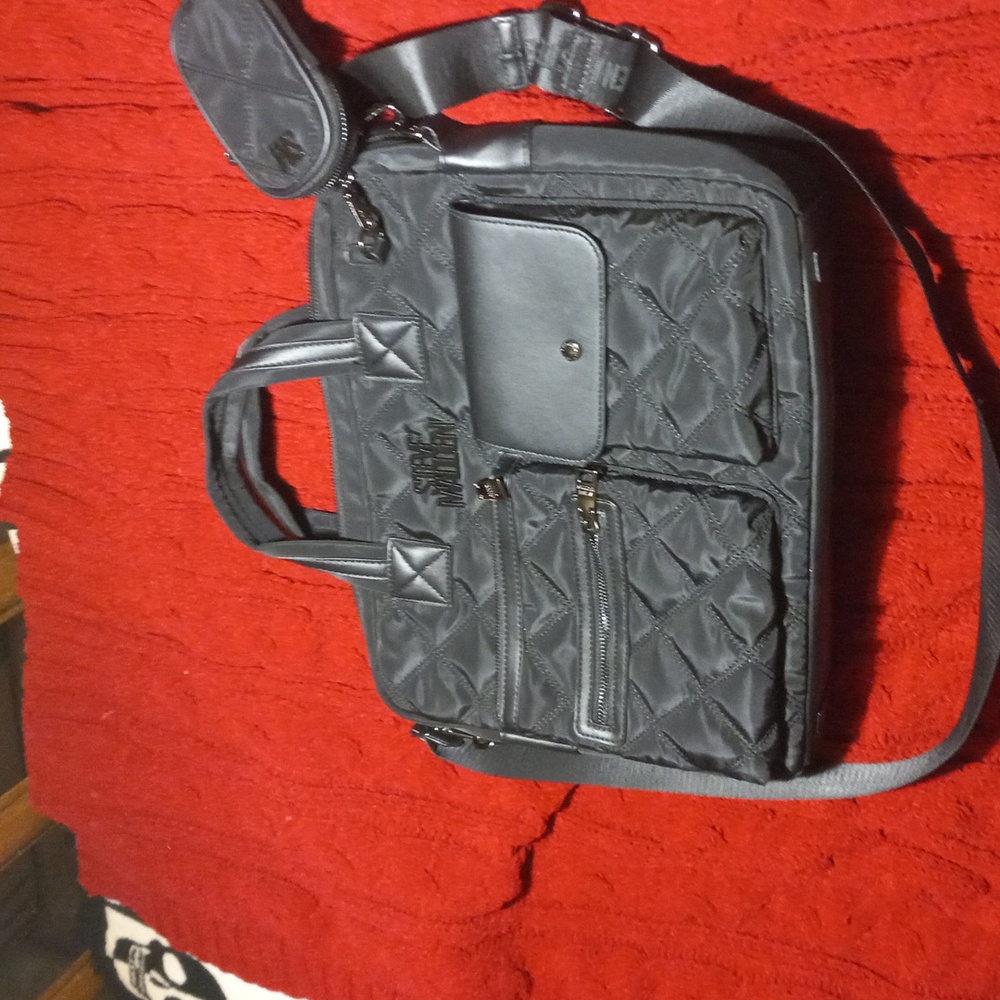 NEW Steve Madden Shoulder Cross Body Laptop BAG - Picture 2 of 7